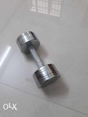 Gray Fixed Weight Dumbbell