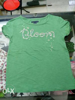 Kids tees for new born to 12years RS.75/- min qty