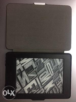 One month old Amazon Kindle Paper white (black