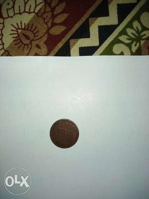 Quater anna coin of 