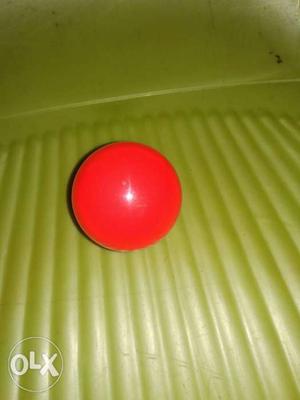 Red Plastic Ball Toy