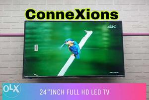 SUPER SALE: 24 inch HD Sony Panel Black Flat Screen Led Tv