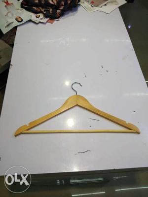 Wooden and plastic hangers for sell.
