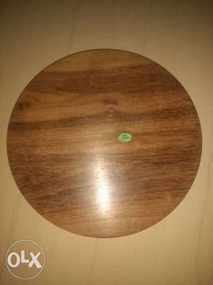 Wooden disk 24 cm diameter 2 cm thick. for roti