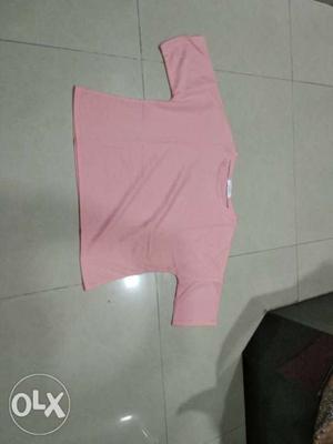 Xxl baby pink tshirt rs 400