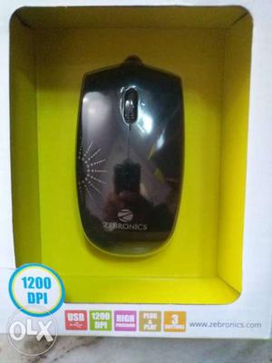 Zebronics Usb Mouse.sealed Pack With 1year