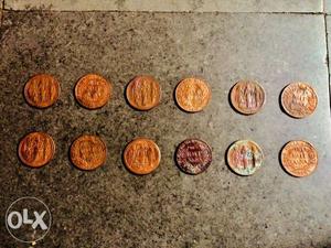  half anna old coins for sale ram Laxman Sita