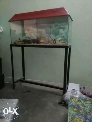 Aquarium with stand and all accessories 3foot
