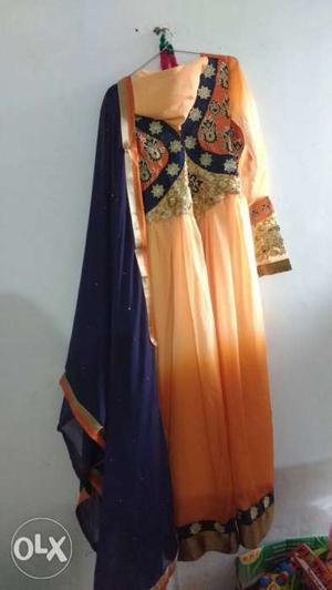 Brand new anarkali stiched dress... with churidar