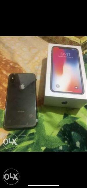 Brand new iphone x,,no scratch only 3 month used