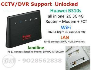 CCTV/DVR Supported 4G Wifi Router