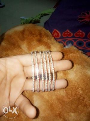 Diamond bangles size 2/4 intrested buyer can call