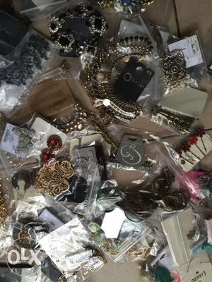 Fashionable jewellery in Lot.. more than pcs