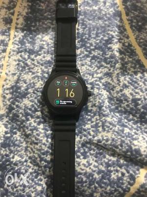 Fossil marshall black smart watch with 4 months