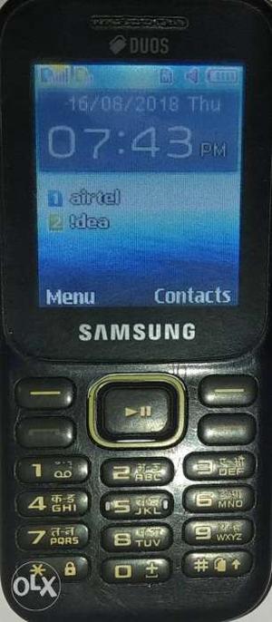 Good condition Samsung guru dabul sim with charger