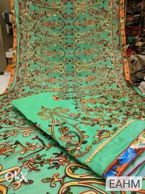 Heavy Chanderi Dress Materials