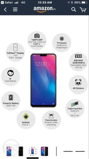 I was purchase a new vivo v9 youth on