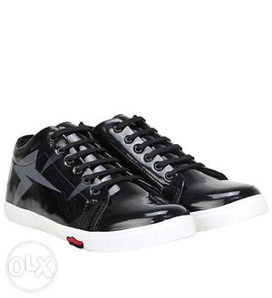 Kraasa black brand new sneakers for men,we