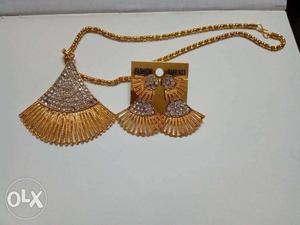 Latest desgin neckless with earing