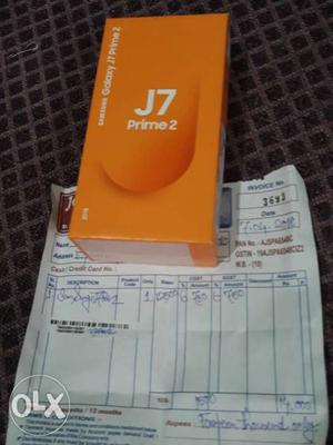 New Samsung j7 prime 2 32 gb phone