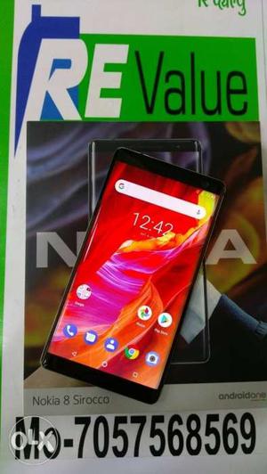 Nokia 8 Sirocco Only 5 Days old Brand New