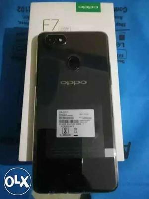 Oppo f7 good conditions only 4 months use bill box charger