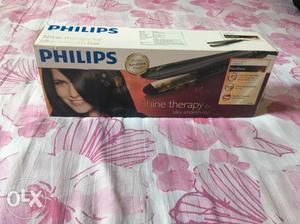Philips keratin hair straightner used twice with