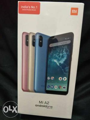 REDMI A2 GOLD SEALED with bill also included,, MI