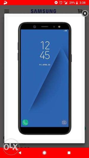Samsung Galaxy A6+ Brand New urgent plz