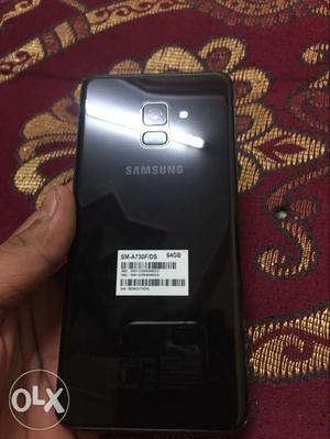 Samsung a8 plus in new condition with complete