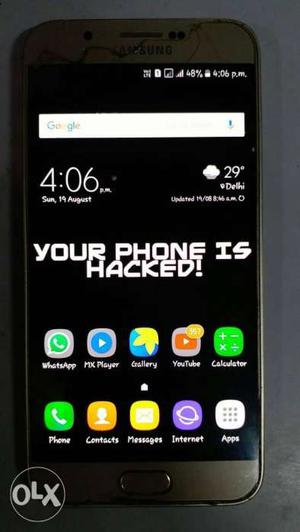 Samsung galaxy A8 brand new condition all