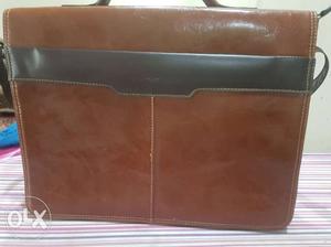 Armani Leather Bag - Brown
