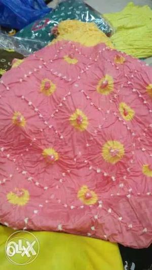 Bandhni dress material for sell.inly genuine