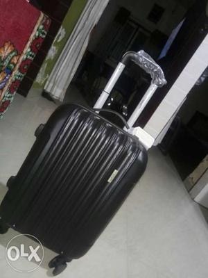 Black And Gray Luggage Bag