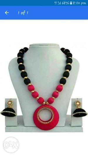 Black And Red Beaded Tesbih