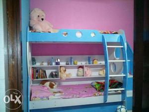 Bunk Bed with Trundle and Staircase Storage