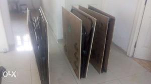 Foldable plyboard bed in new condition 3 no's,