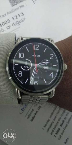 Fossil q wander smart wach in good condition and