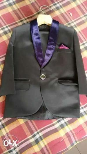 Full suit (black color) for baby boy age 2-3