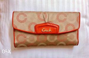 Gently used original coach wallet for sale in chandigarh