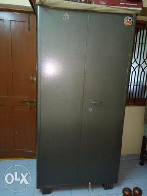 Iron wardrobe with locker