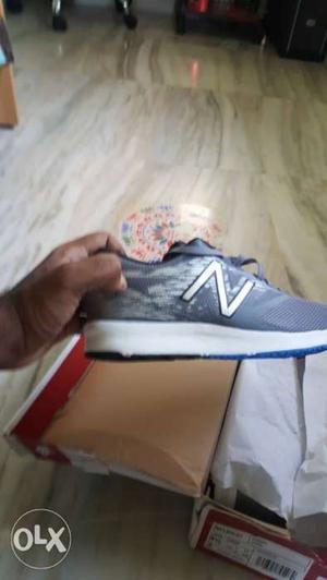 NEW Gray And White New Balance Athletic Shoe