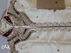 New Sherwani only 3 hour used size XL 40 colour