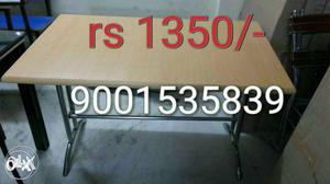 Neww restaurant furniture chair just rs 450 and table just