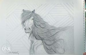 Nice pencil sketch in good price. Without frame.