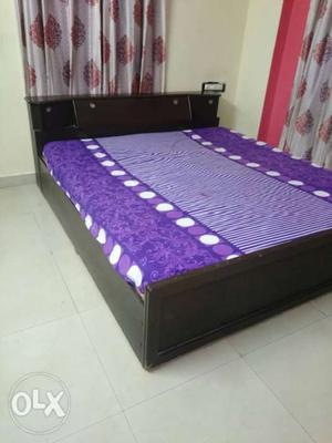 Purple And Black Bed Frame