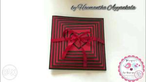 Red And Black Gift Box
