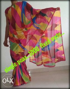 Sari... excellent colour... combination n