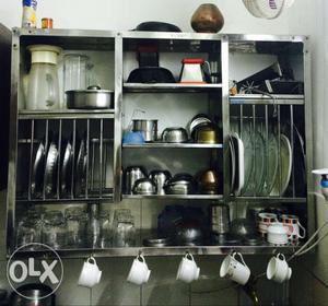 Steel kitchen Rack (large size) having big space for