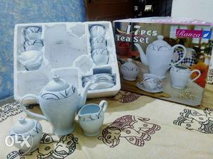 White Ceramic Teapot